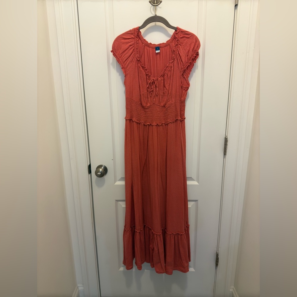 Old Navy Coral Maxi Dress | Size S